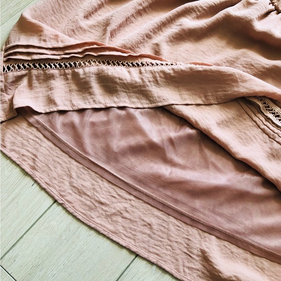 Lush Dusty Pink Halter Dress - Picture 6 of 10